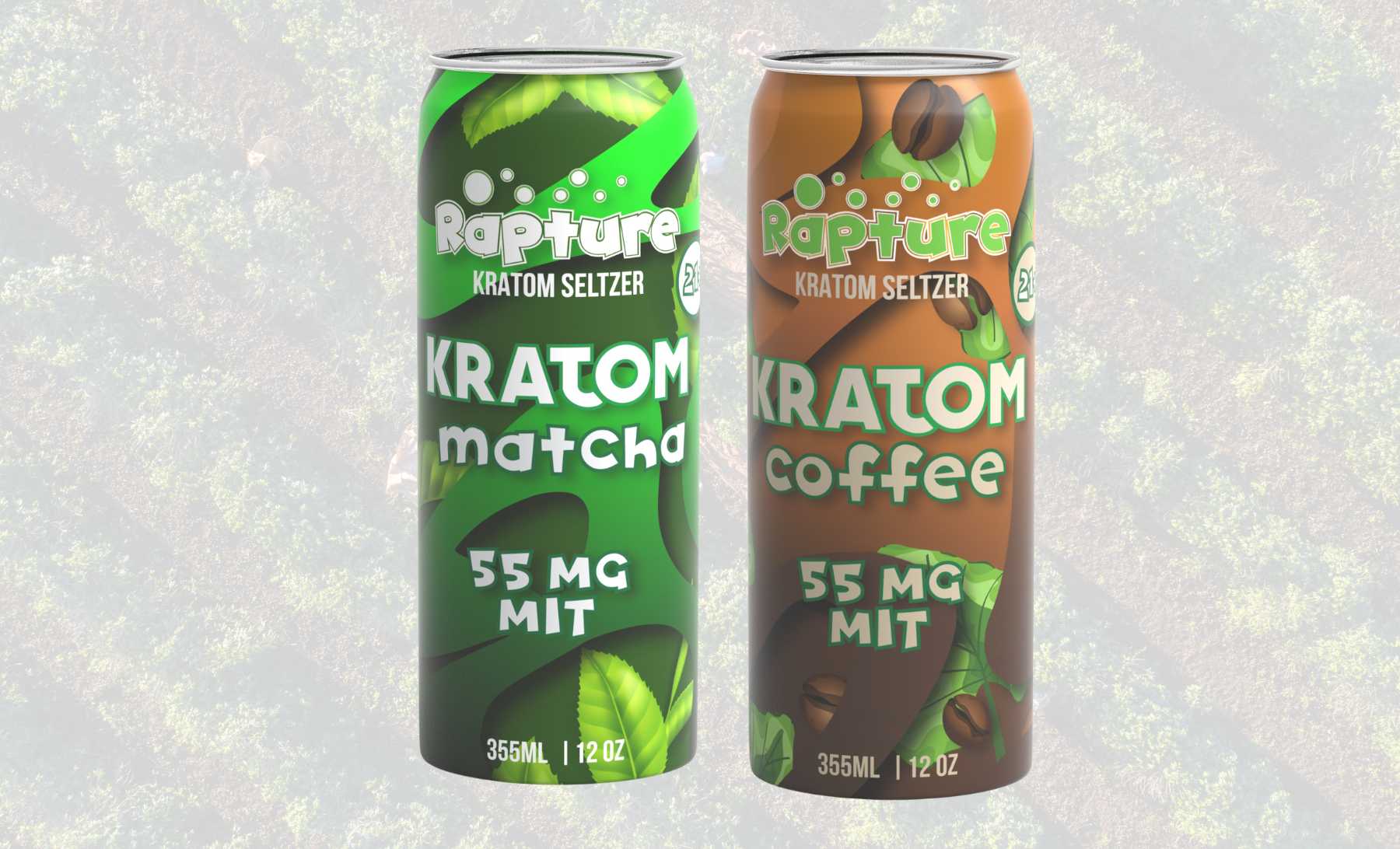 Kratom Coffee & Kratom Matcha Seltzers